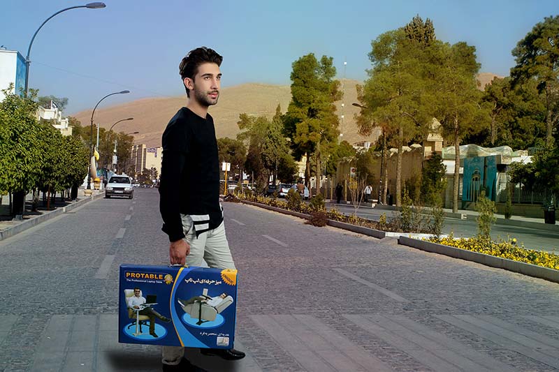 حمل و نقل آسان میز حرفه ای لپ تاپ